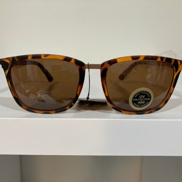Brown Classic Logo Sunglasses